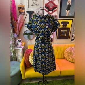 Heart of Haute Dominique Floral Retro Dress